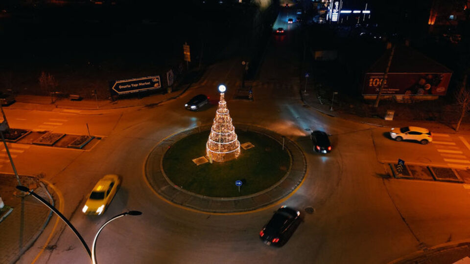 Bolu'da trafik ışıkları kaldırıldı