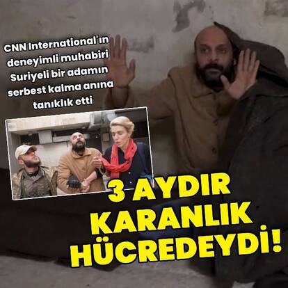  3 aydır karanlık hücrede tutuluyordu!