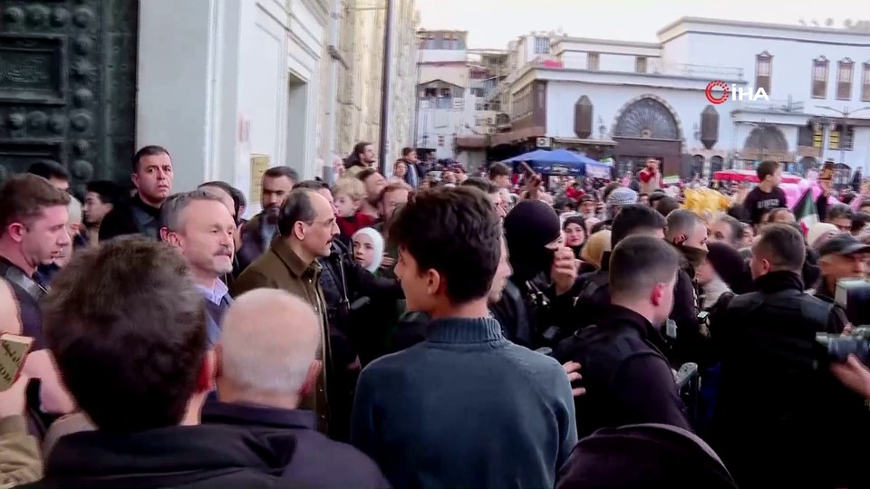 MİT Başkanı Kalın Şam'da