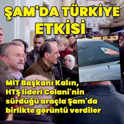 MİT Başkanı Kalın Şam'da