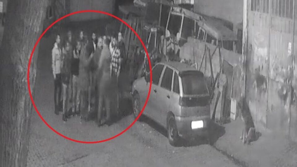 Fırıncının öldürüldüğü bıçaklı kavga kamerada