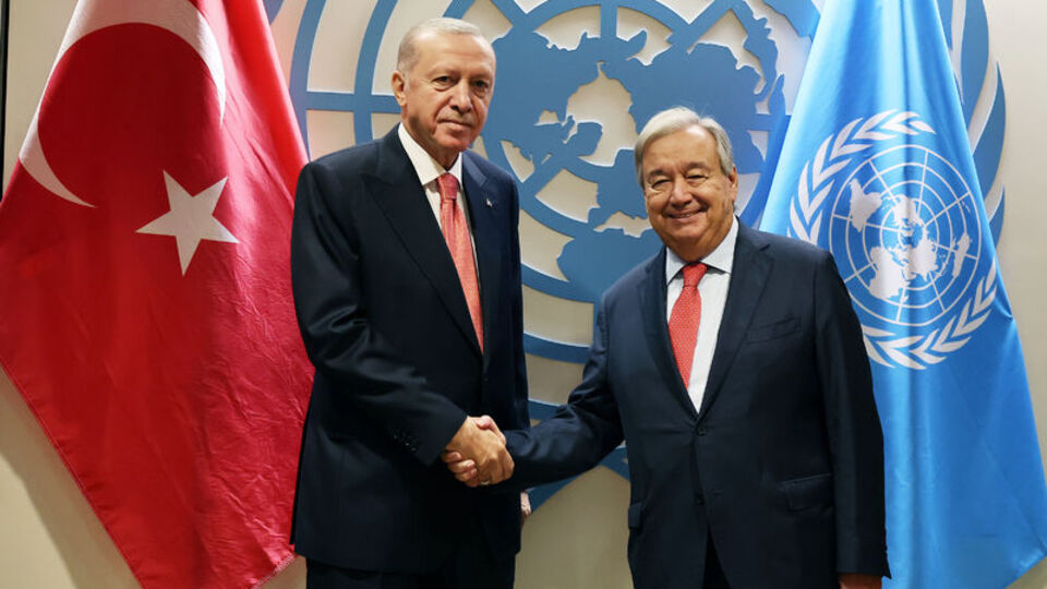 Guterres'ten Cumhurbaşkanı Erdoğan'a teşekkür