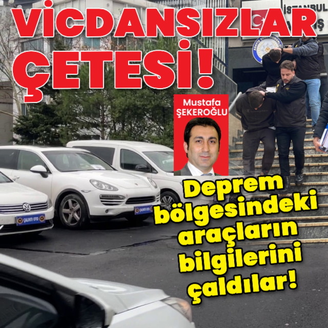 Vicdansızlar çetesi! Deprem bölgesindeki araçların bilgilerini çaldılar