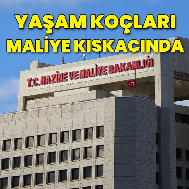 Yaşam koçları Maliye kıskacında