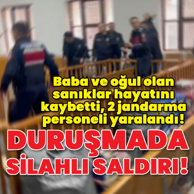 Bursa Adliyesi'nde silahlı saldırı! 2 ölü, 2 yaralı