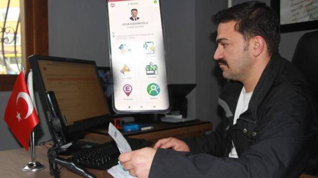 Tebligat mağduru muhtardan "E-Muhtar" uygulaması