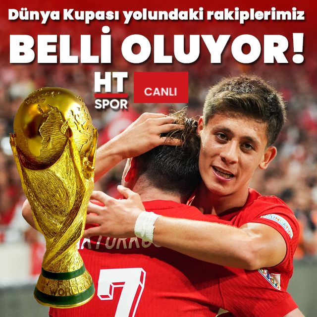 CANLI | A Milli Takım'ın rakipleri belli oluyor