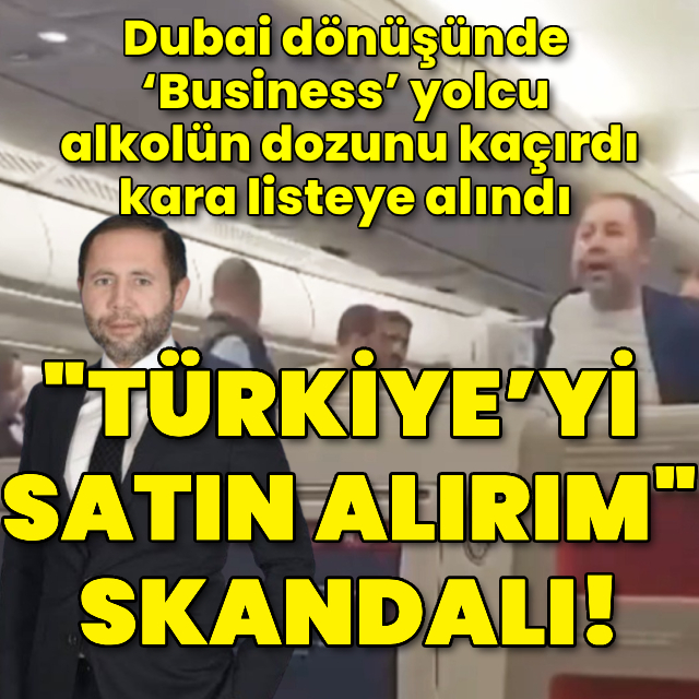 Bir 'sen benim kim olduğumu biliyorsun' vakası daha!