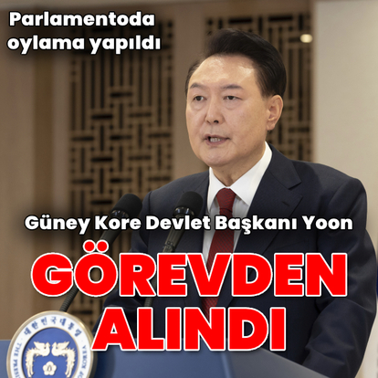 Güney Kore Devlet Başkanı görevden alındı!