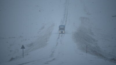 Kars-Göle kara yolu kapatıldı