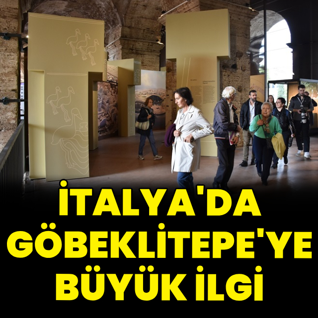 İtalya'da Göbeklitepe'ye büyük ilgi
