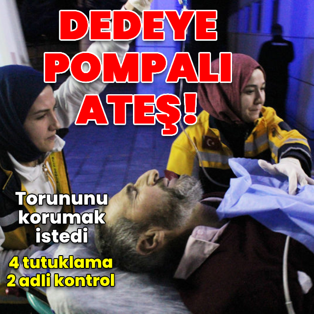 Kavgayı ayırmak isteyen dede vuruldu! 4 tutuklama