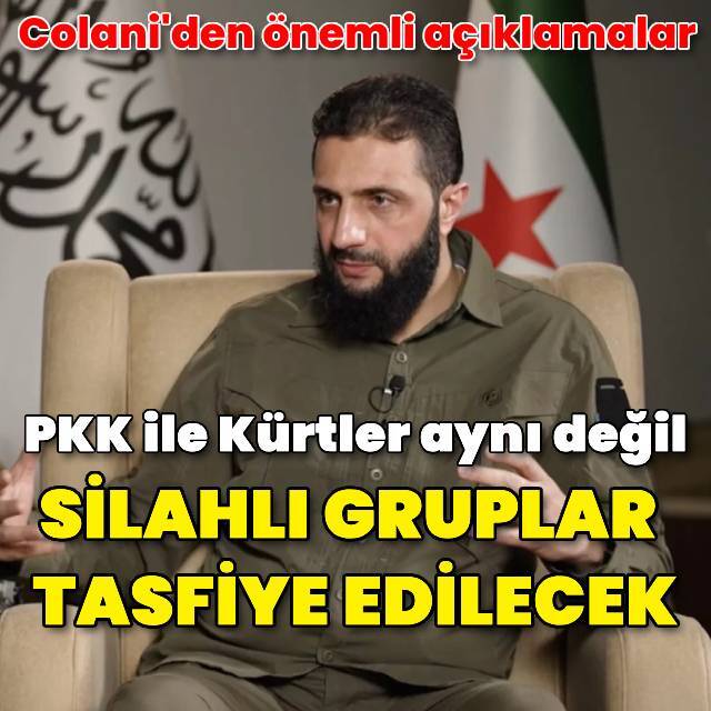 HTŞ liderinden önemli açıklamalar