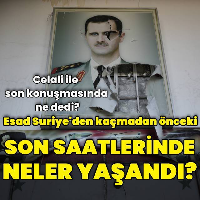 Esad'ın Suriye'deki son saatlerinde neler yaşandı?