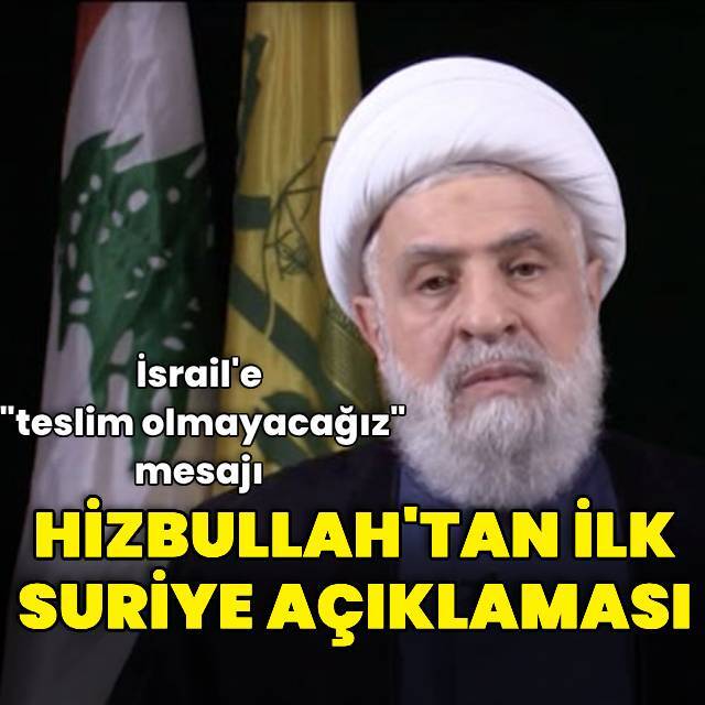 Hizbullah'tan Suriye açıklaması