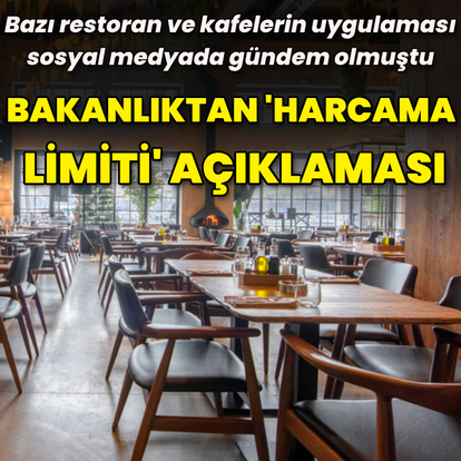 Bakan Yardımcısı Gürcan'dan harcama limiti açıklaması