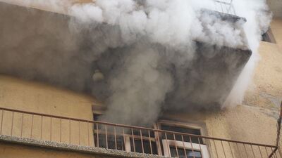 Kırıkkale'de korku dolu anlar! 4 kişi ölümden döndü