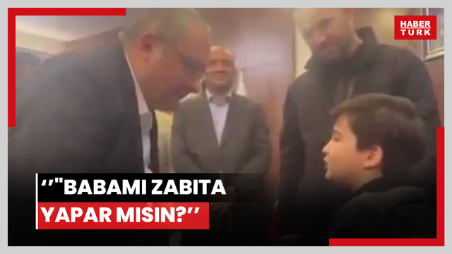  CHP'li Keçiören Belediye Başkanı Mesut Özarslan'ın küçük çocukla diyaloğu utandırdı