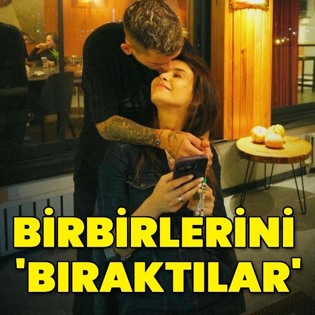 Birbirlerini 'Bıraktılar'