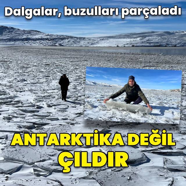 Antarktika değil, Çıldır Gölü