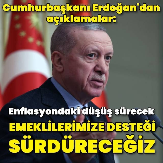 Cumhurbaşkanı Erdoğan'dan önemli açıklamalar