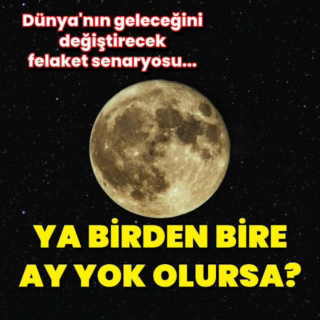 Ya birdenbire Ay yok olursa?