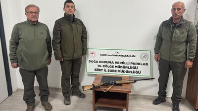 Siirt'te avcılara 75 bin TL ceza