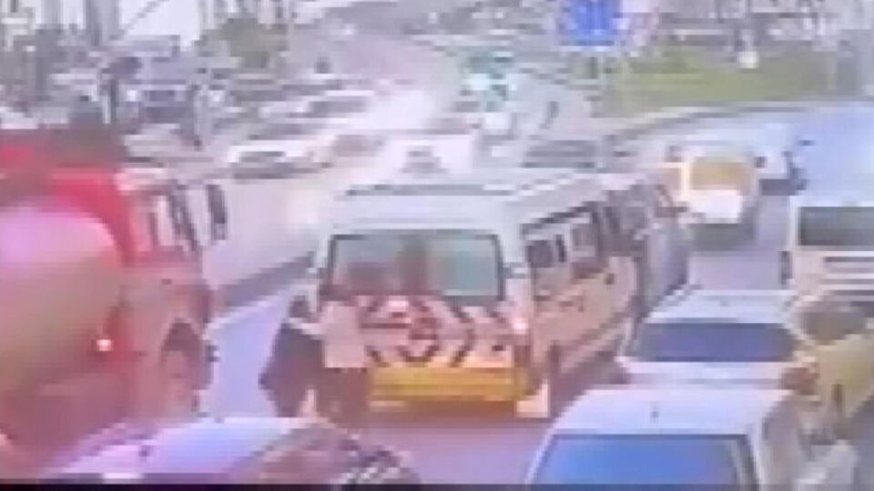 Su tankeri sürücüsü 15 yaşındaki Asel'e çarpıp kaçtı! O anlar anbean kaydedildi