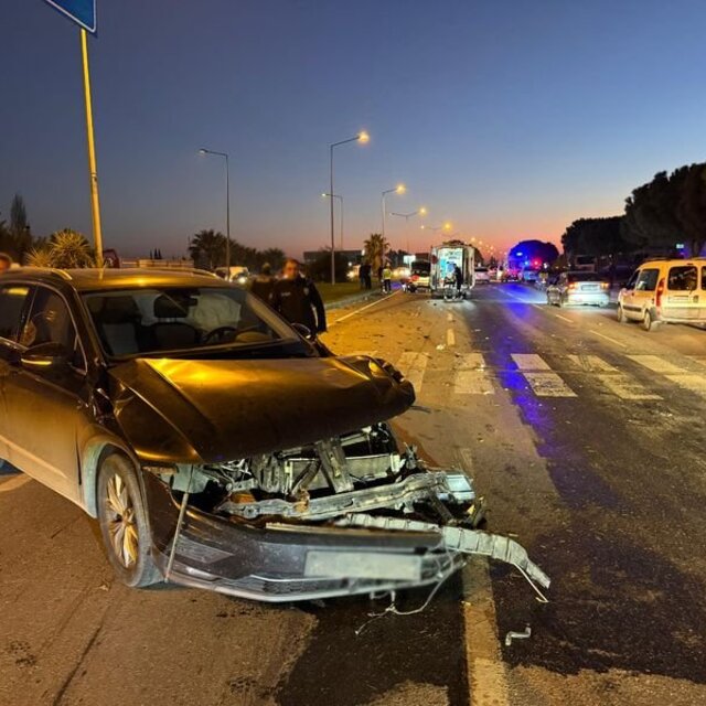 Aydın'da trafik kazası: 5 yaralı