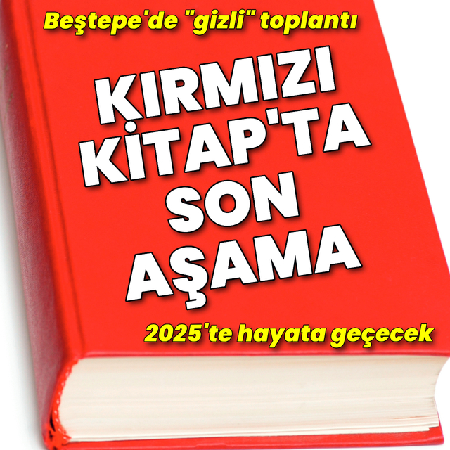 "Kırmızı Kitap"ta sona doğru!