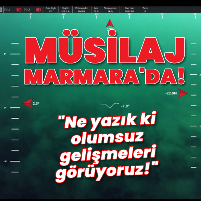 Müsilaj Marmara'da!