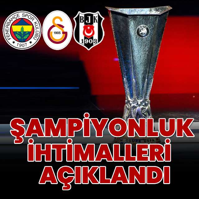 Avrupa Ligi'nde şampiyonluk ihtimalleri açıklandı!