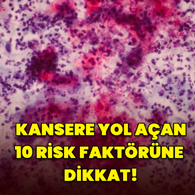 Kansere yol açan bu 10 risk faktörüne dikkat!
