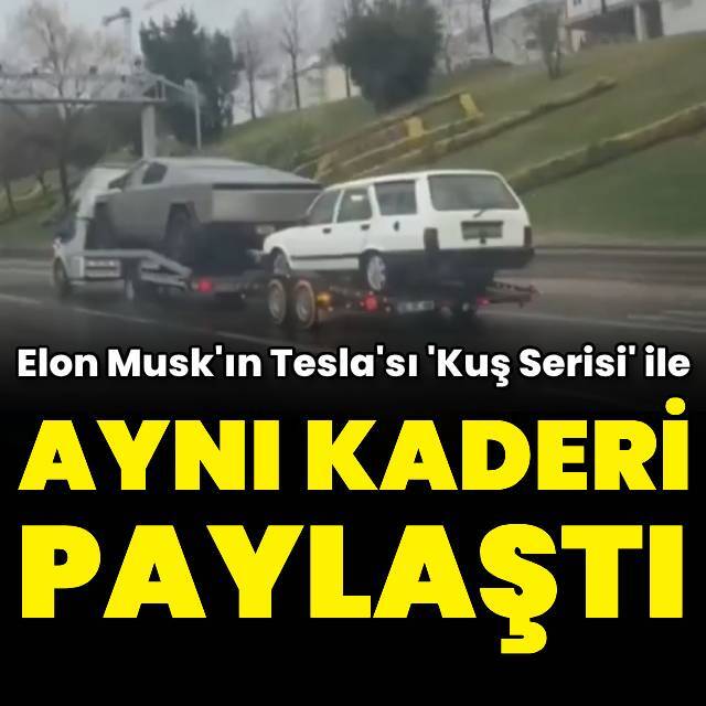Cybertruck ve Kartal aynı kaderi paylaştı