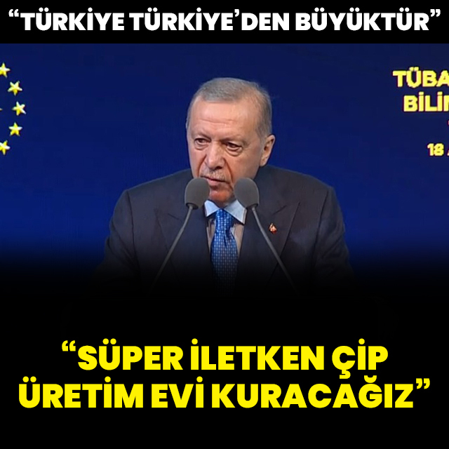 "Süper iletken çip üretim evi kuracağız"