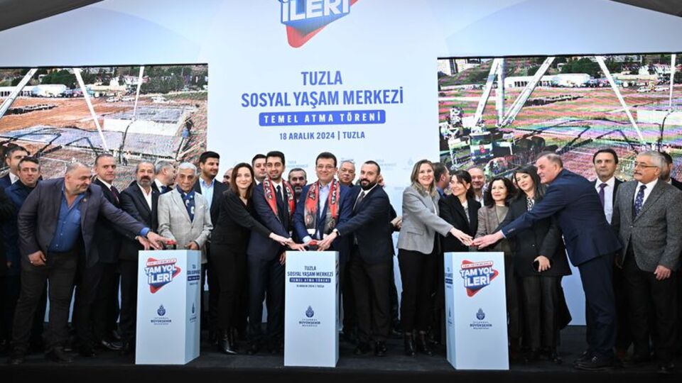 Tuzla'daki sosyal yaşam merkezinin temeli atıldı