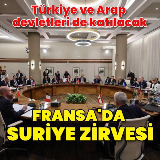 Fransa'da Suriye toplantısı