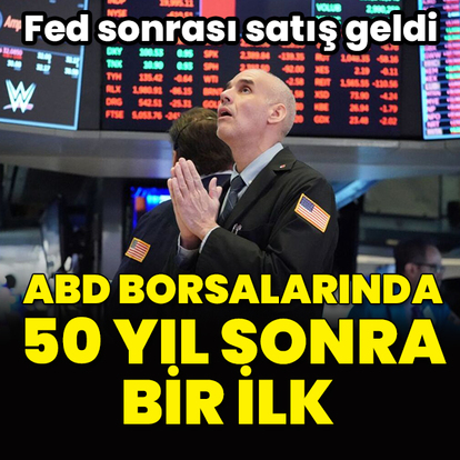 ABD borsalarında 50 yıl sonra bir ilk