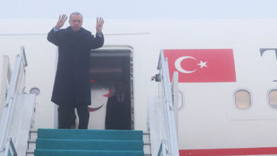 Cumhurbaşkanı Erdoğan Mısır'a gitti