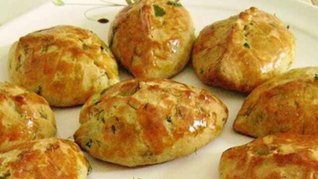 Dereotlu poğaça tarifi