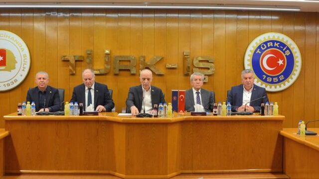 Asgari ücret toplantısı öncesi Türk-İş'ten zirve