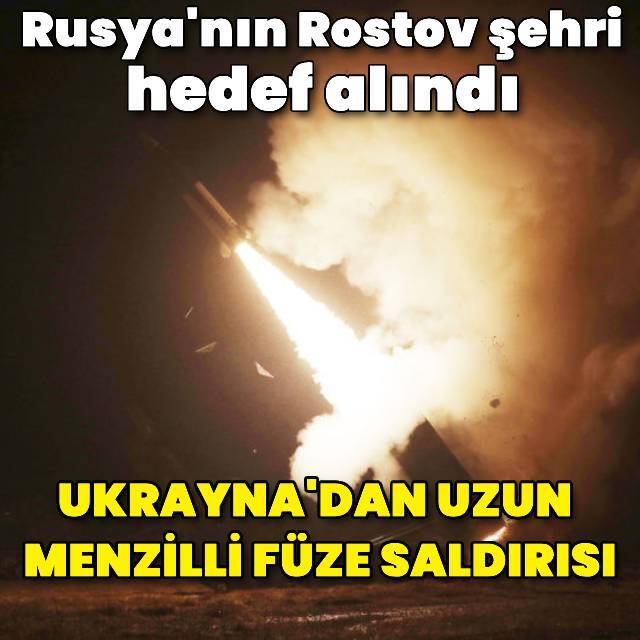 Ukrayna tekrardan uzun menzilli füze kullandı