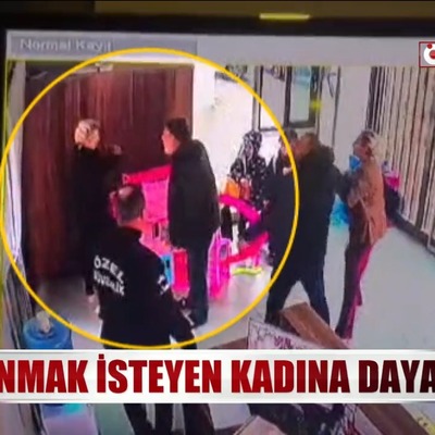 Boşanmak isteyen kadını dövdüler!