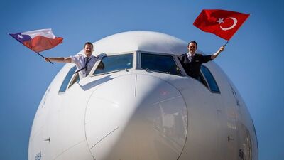 THY Santiago seferlerine başladı