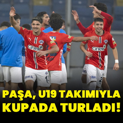 Kasımpaşa U19 takımıyla kupada turladı!