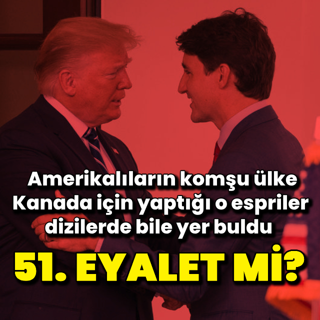 Amerikalıların Kanada için yaptığı o espriler dizilerde bile yer buldu