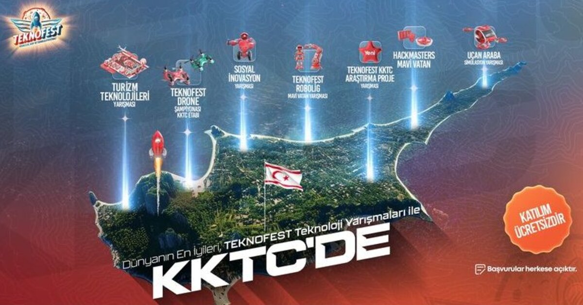 TEKNOFEST KKTC 2025 başvuruları başladı