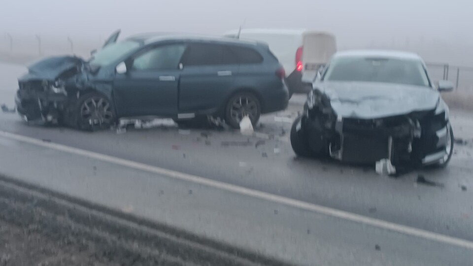 Başkentte sis kazaları! Peş peşe yaşandı