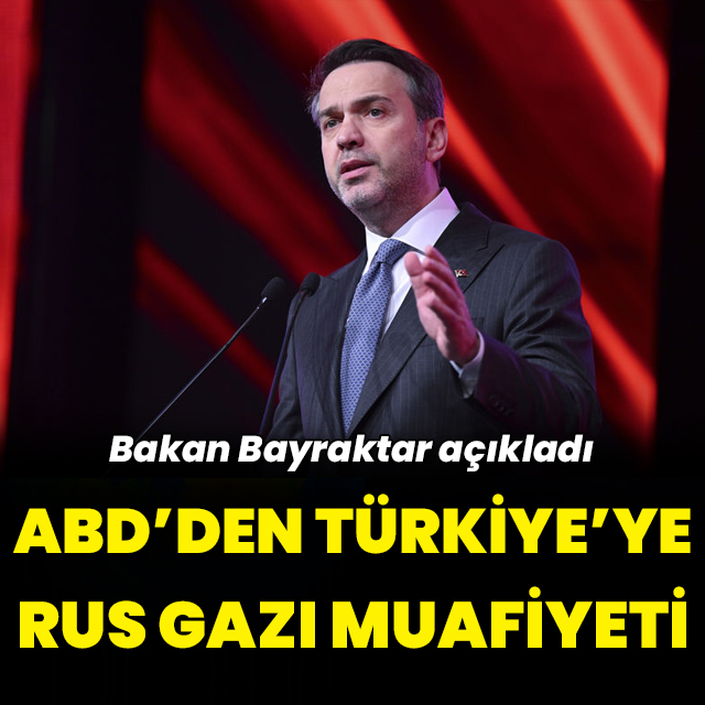  ABD'den Türkiye'ye Rus gazı muafiyeti