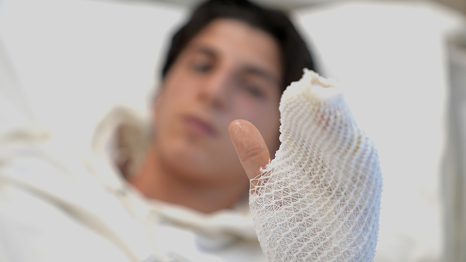 Yanlış buz uygulaması parmağından edecekti